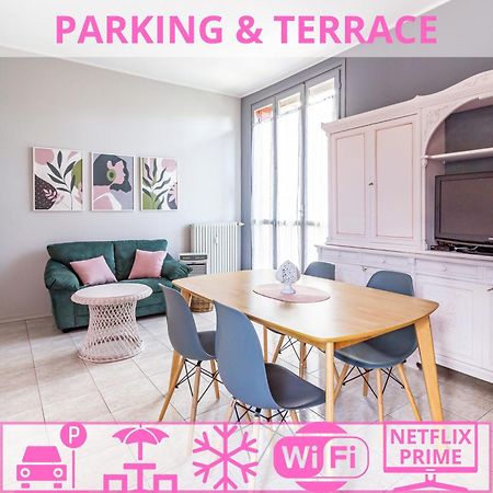 Parking & Terrace - Large 90 Mq - Self Check-In & Remote Access Apartment Como Ngoại thất bức ảnh