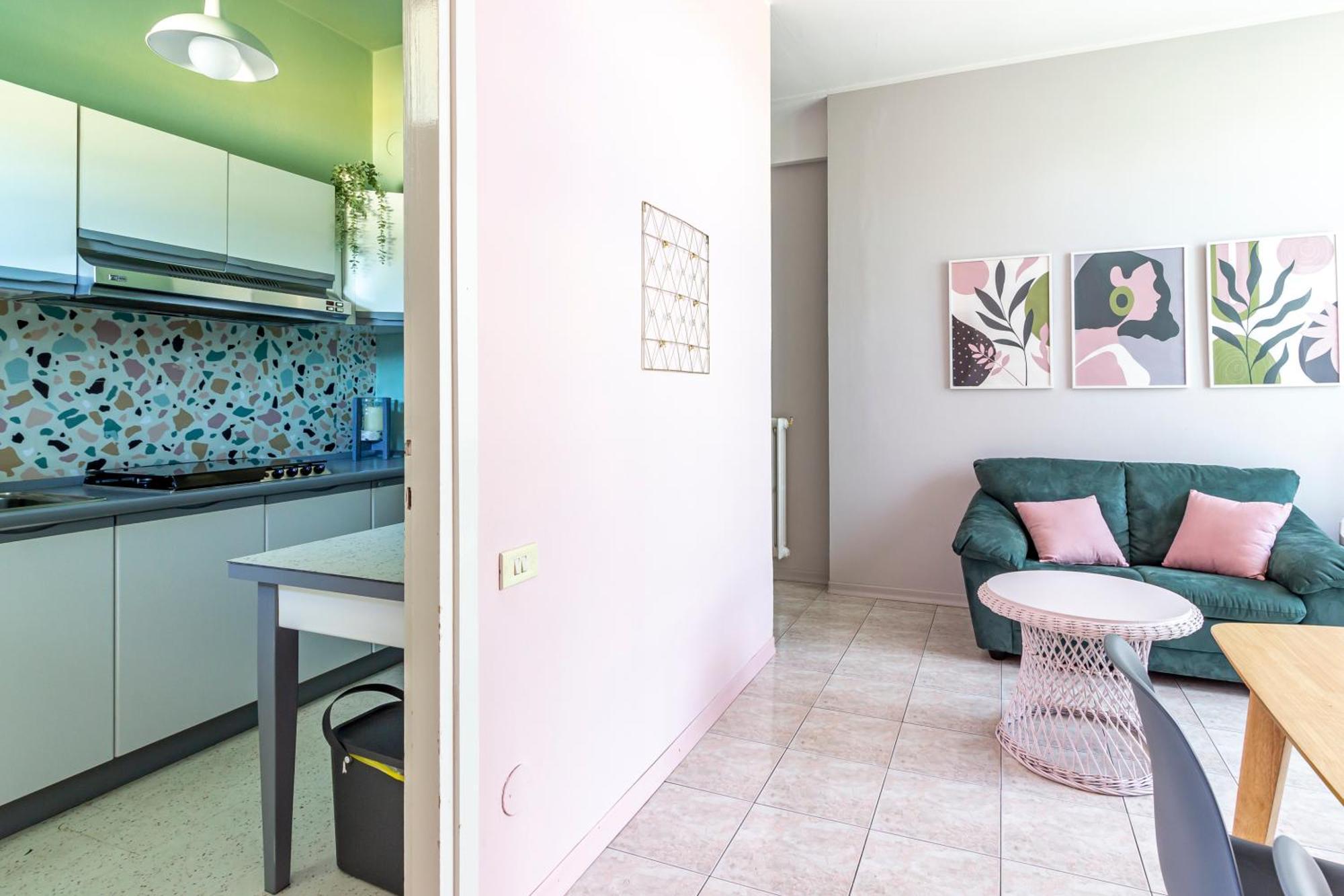 Parking & Terrace - Large 90 Mq - Self Check-In & Remote Access Apartment Como Ngoại thất bức ảnh